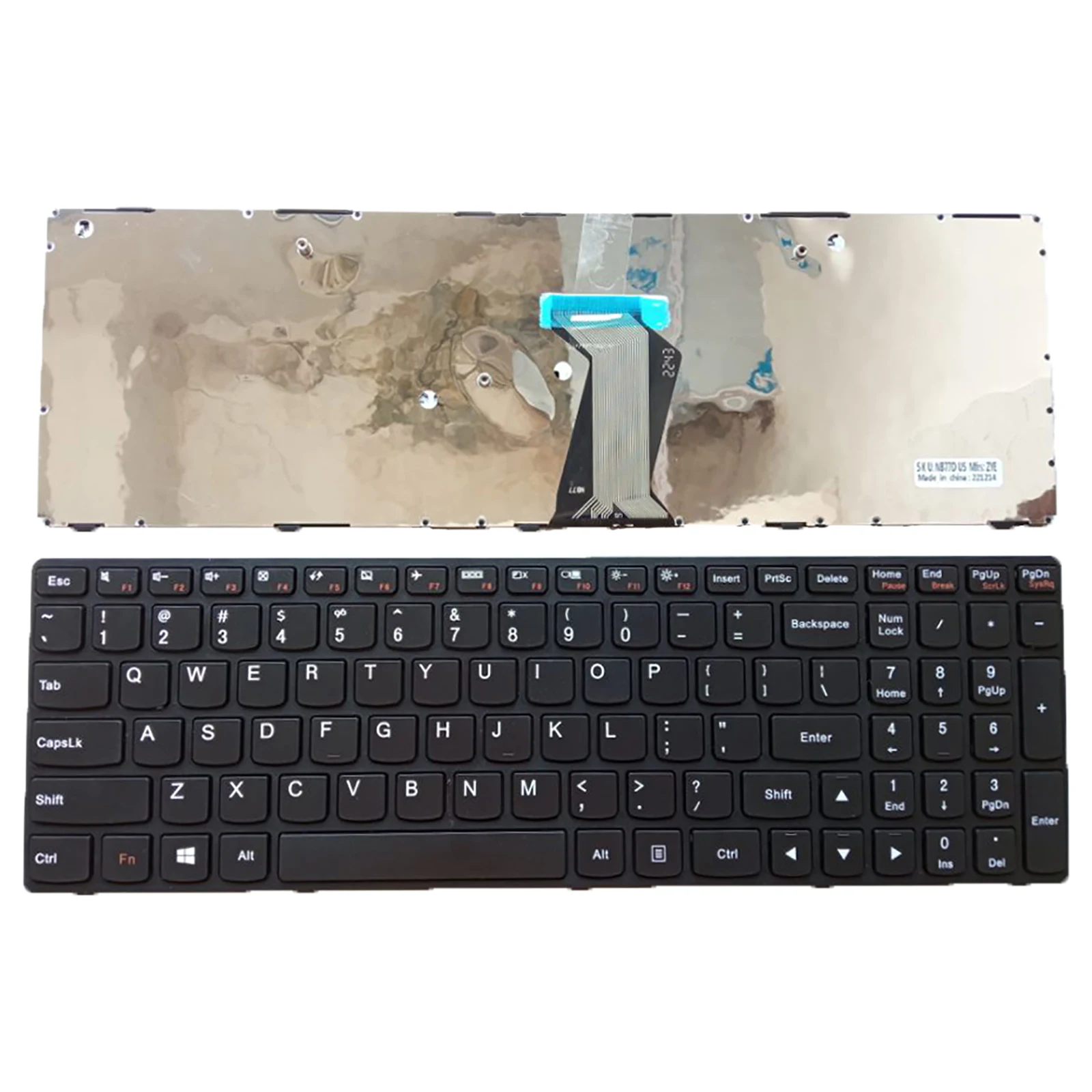 

New for Lenovo G500 G505 G510 G700 G710 US Keyboard Black frame