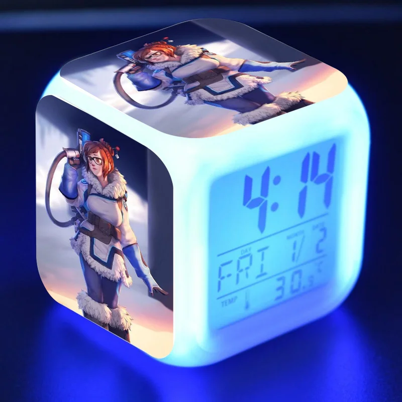 Детский цифровой светящийся будильник Arm для спальни украшение стола