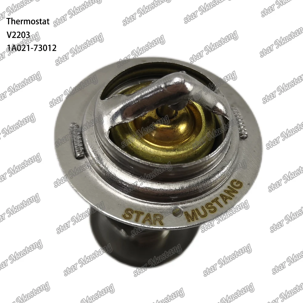 Термостат V2203 1A021-73012 подходит для деталей двигателя Kubota