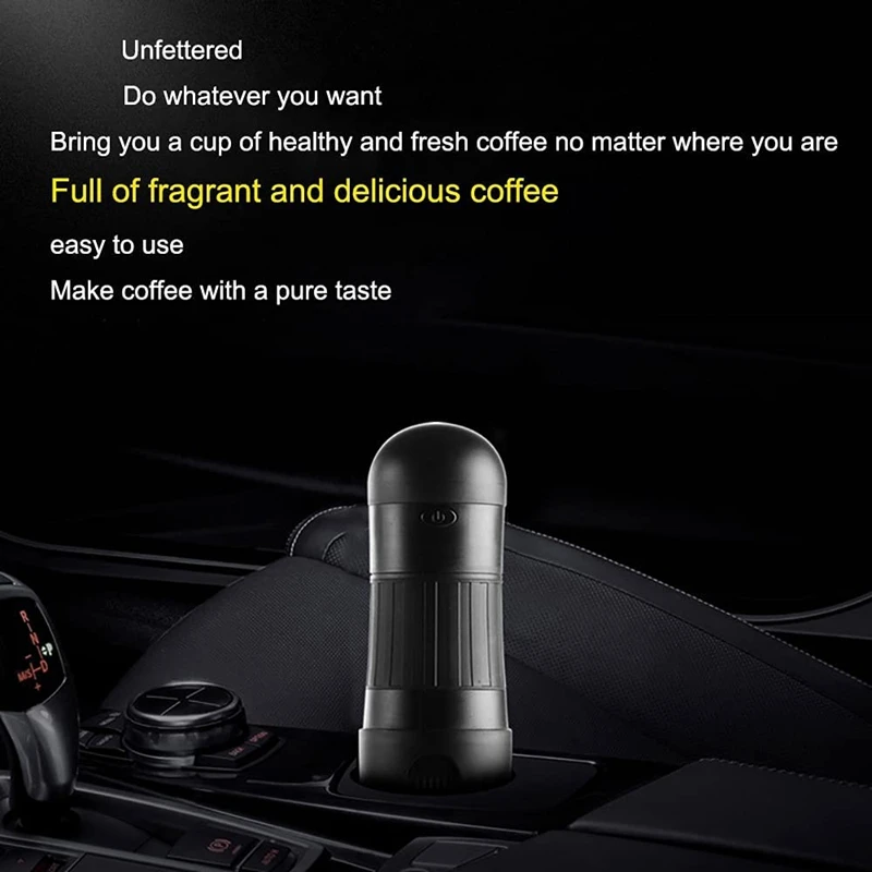 Портативная американская кофемашина автоматическая мини-кофеварка для эспрессо