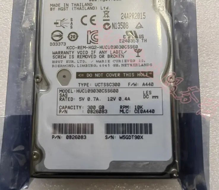 Для HUC1090CSS600 300G 10K SAS 2 5 6G серверный жесткий диск
