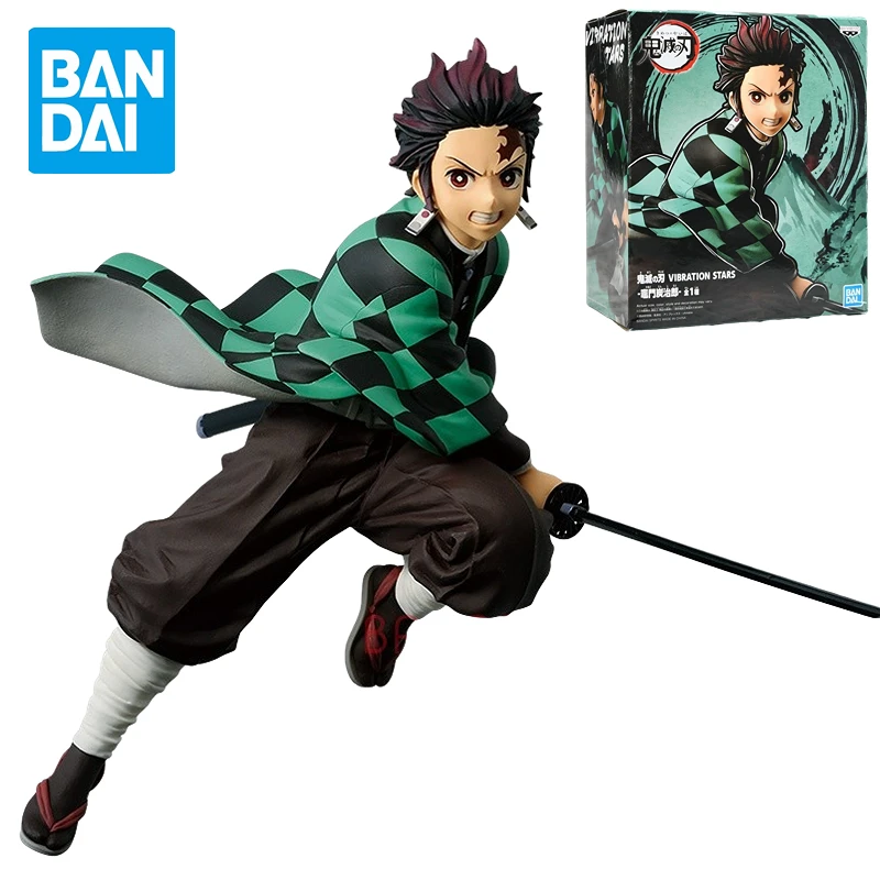 

Оригинальные периферийные Аниме фигурки Bandai, рассекающий демонов, камадо танджиро, Подарочная игрушка, Коллекционная модель