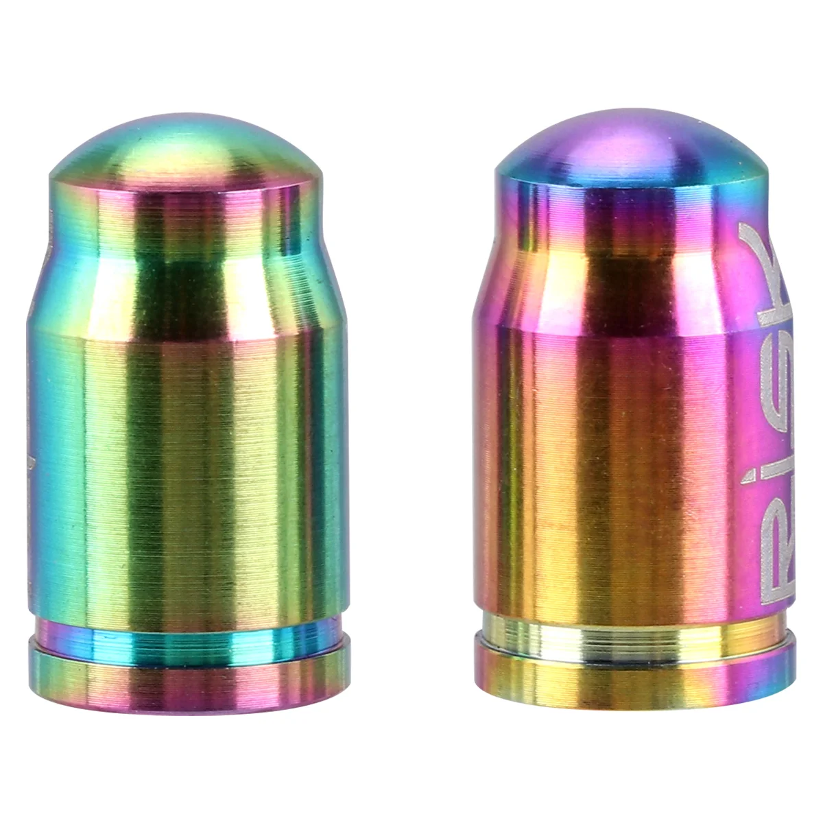 

2 Pcs French Mouth Valve Core Cap Schrader Mountain Bike Tire Dust Cover American Style Tc4 Titanium Steel Air Nozzle