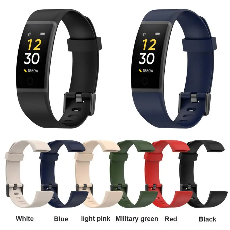 

Official Watch Strap Wristband Comfortable Silicone Watchband Smartband Accessories Replacement Wriststrap For Realme Band