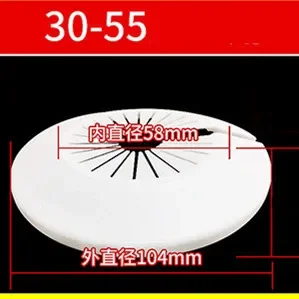 

1 шт., пластиковая крышка для воздуховода с отверстием в стене, угловой клапан для смесителя для душа, декоративная заглушка для труб, защелкивающаяся пластина, аксессуары для кухонного смесителя