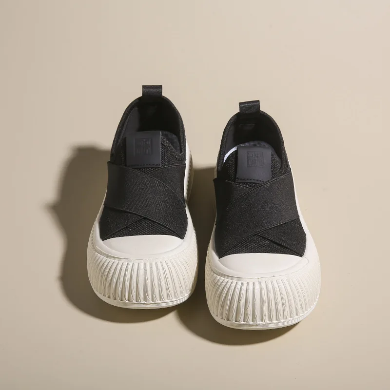 Кроссовки женские сетчатые без шнуровки дышащие спортивные сникерсы с