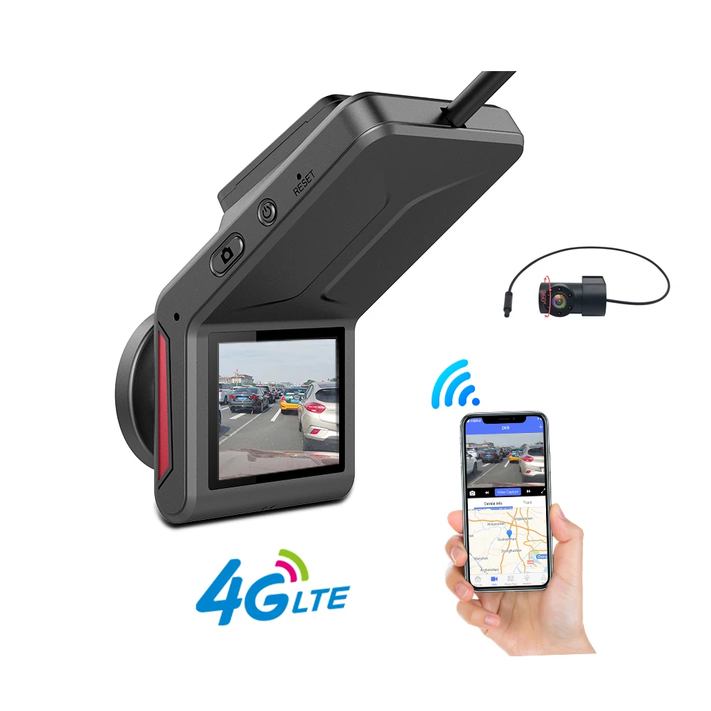 

K18N mini 4g car camera for fleet management on cmsv6 tracking platform 1080P 4g smart dashcam live streaming