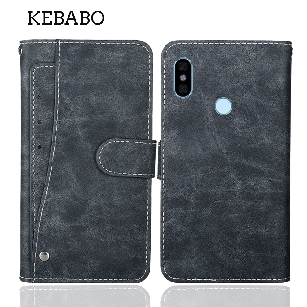 Кожаный чехол-кошелек для Xiaomi Redmi Note 6 Pro 26 дюйма