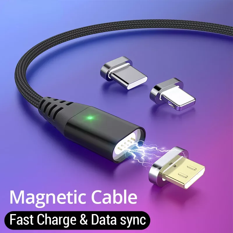 

NEW2023 Fast Charging Micro usb Type c Magnet Charger usb c Microusb Wire 12 11 pro xs max Xr x 7 8