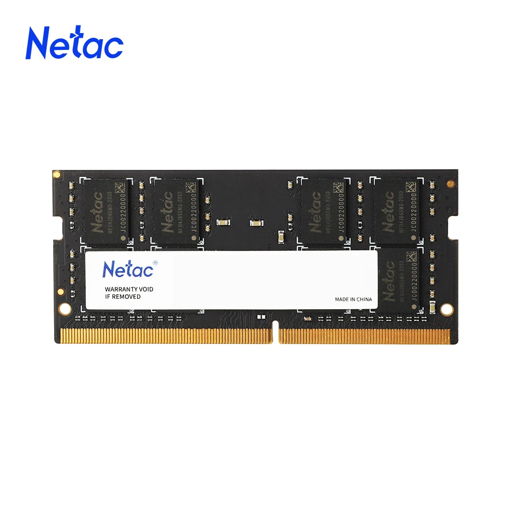Оперативная память Netac DDR4 4 ГБ 8 16 2666 МГц 3200 ОЗУ SODIMM 260pin 1 2 в JEDEC для ноутбука |