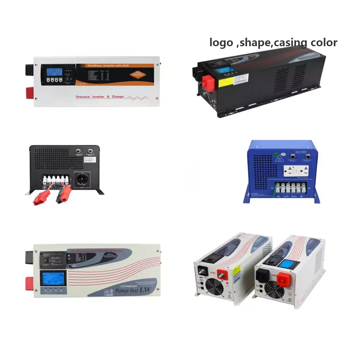 

Power Star Pure Sine Wave Home Hybrid Solar Power Inverter Charger