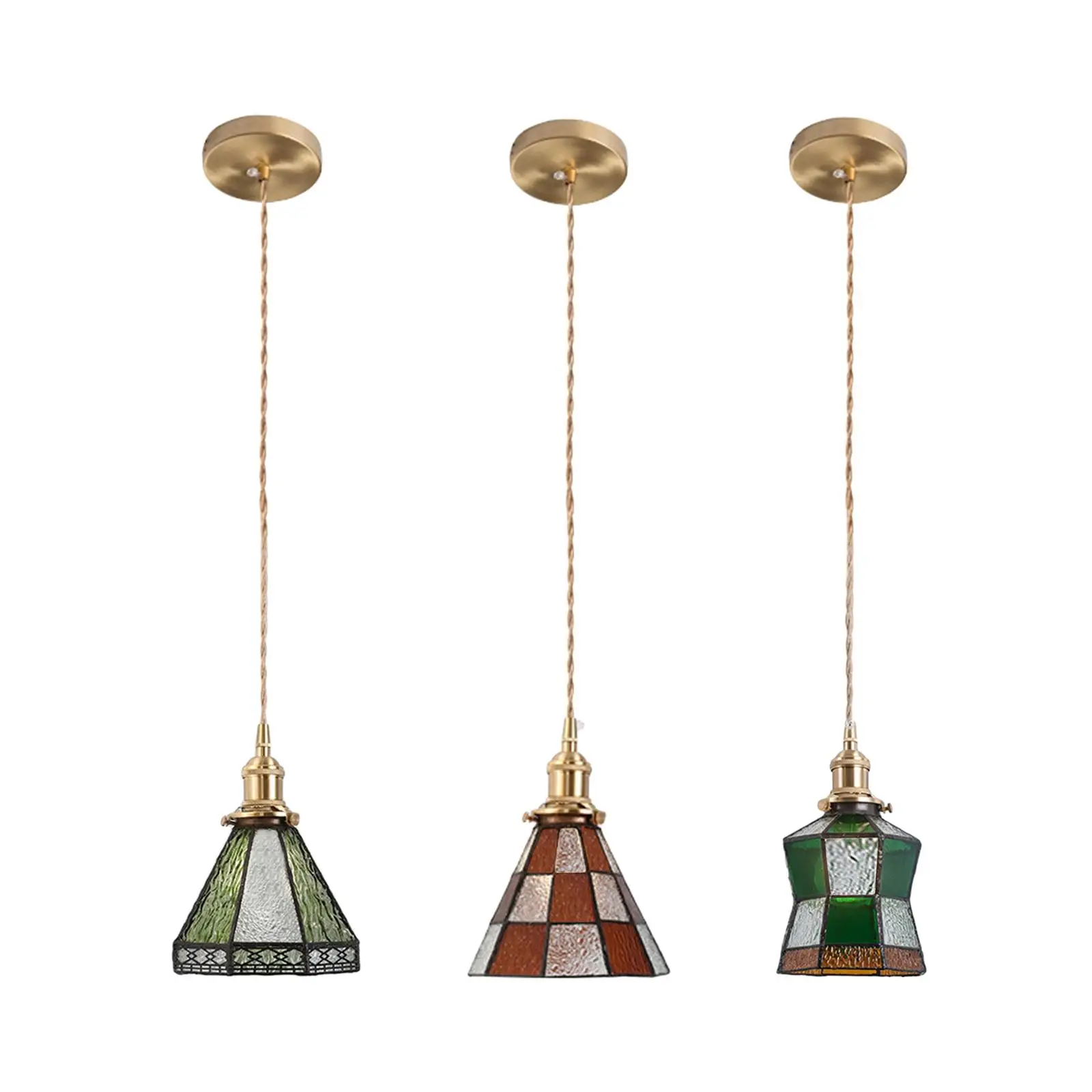 

Подвесной стеклянный абажур, Потолочная люстра для кухонного островка