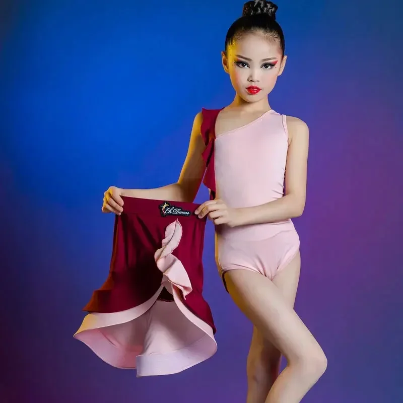 Zomer Тип Meisjes Латиноамериканская одежда для бальных танцев