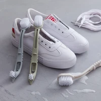 double end shoe brush household cleaning brush clothes decontamination multifunctional sneaker bathroom cleaning tools