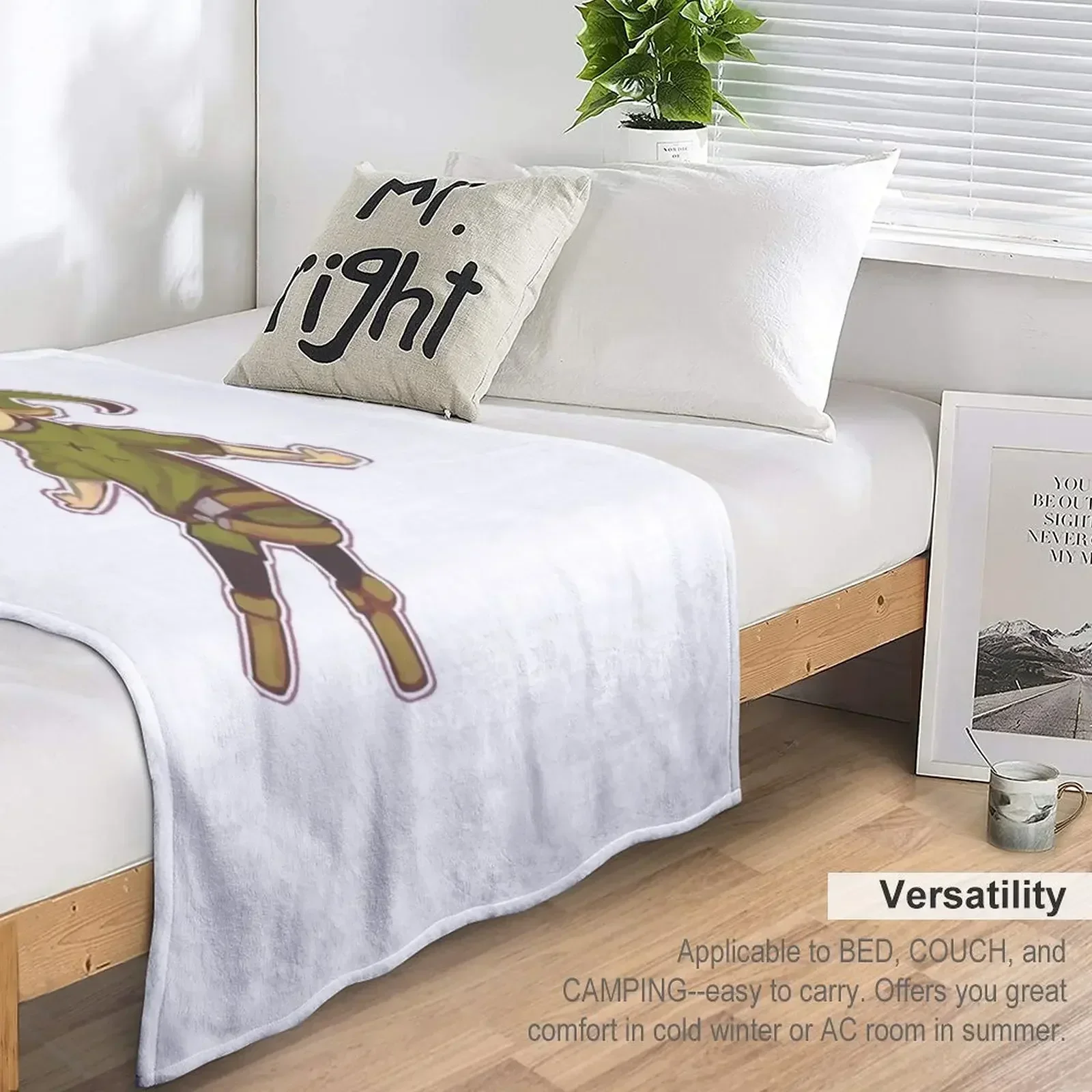 Бена утопленная (Creepypasta) Пледы Постельное белье Большие термоодеяла