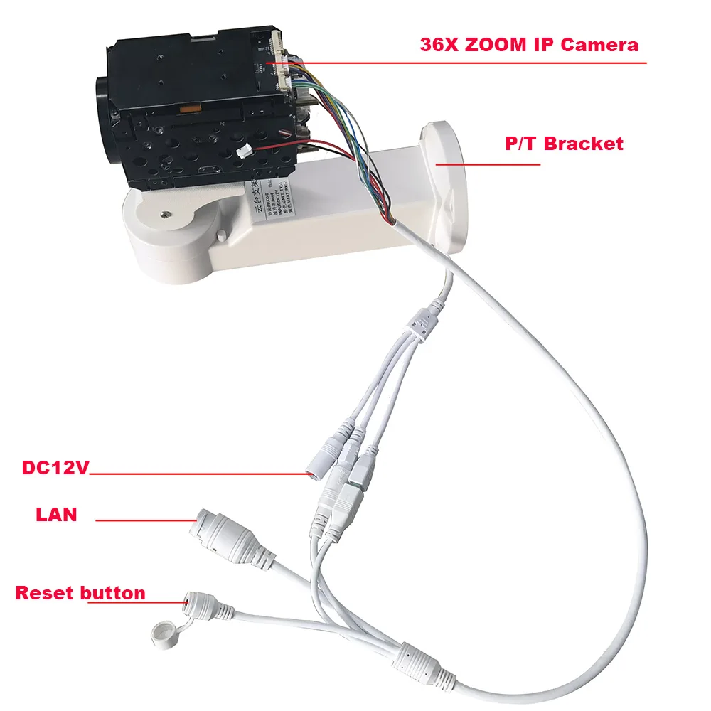4K 8MP 36X оптический зум PTZ IP-Камера авто IRIS Hikvision протокол RTMP IVM4200 P2P ONVIF IMX415 SD 256GB
