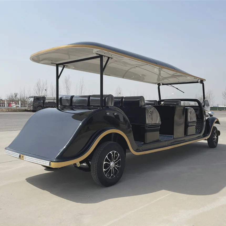 Cena hurtowa Elektryczny antyczny autobus wycieczkowy Wysokowydajny klasyczny samochód w stylu vintage Nowe loki Wózek golfowy Bestsellery