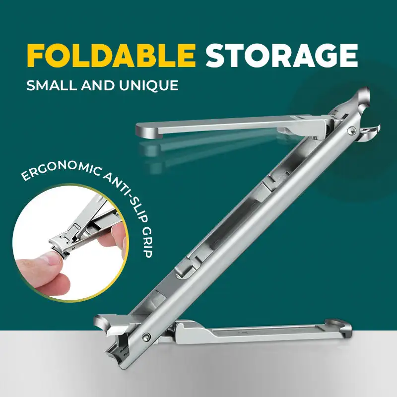 

Профессиональный складной двухсторонний инструмент для стрижки ногтей из нержавеющей стали триммер для ногтей Триммер для ногтей шлифова...