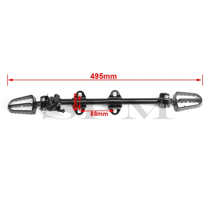 

Подставка для ног, подставка для CRF50 50cc 70cc 90cc 110cc 125cc 140cc, детали для мотоцикла, велосипеда, Кросса