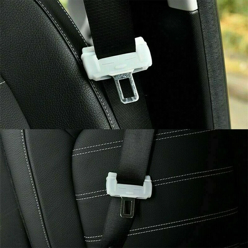 Parts Seat Belt Buckle Cover Fittings Kit Protector Replacement 40*70mm