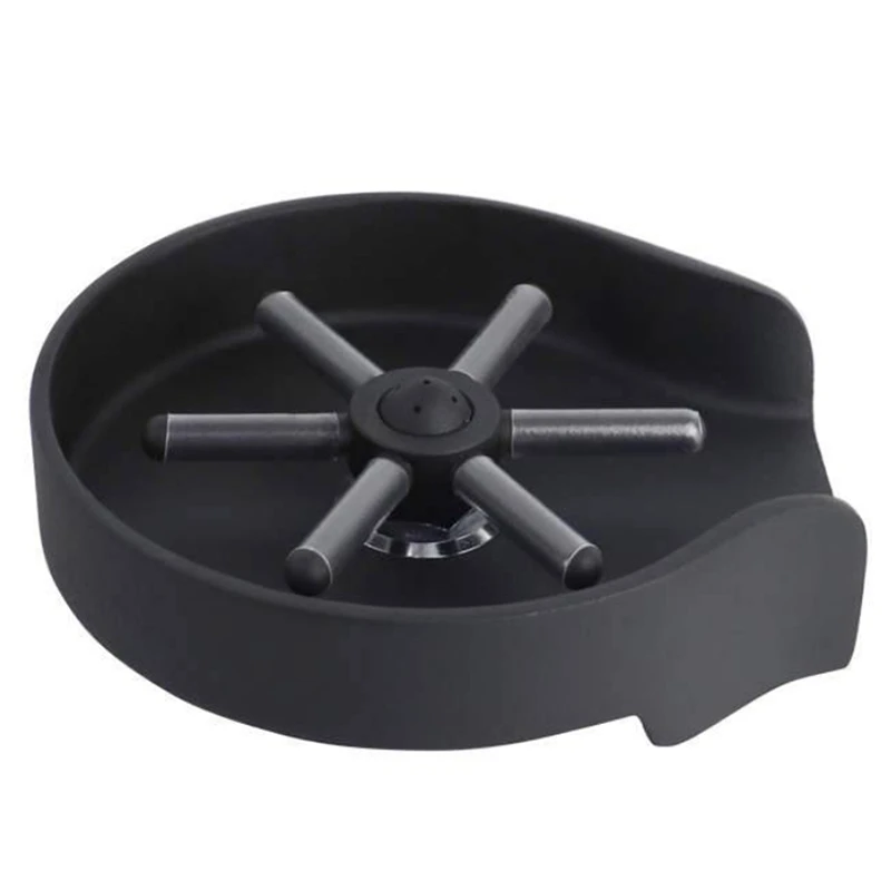 

Wine and Beer Glass Washer,Automatic Cup Rinser,Glass Rinser Cleaning Tool for Kitchen Sinks Bar Coffee Shop