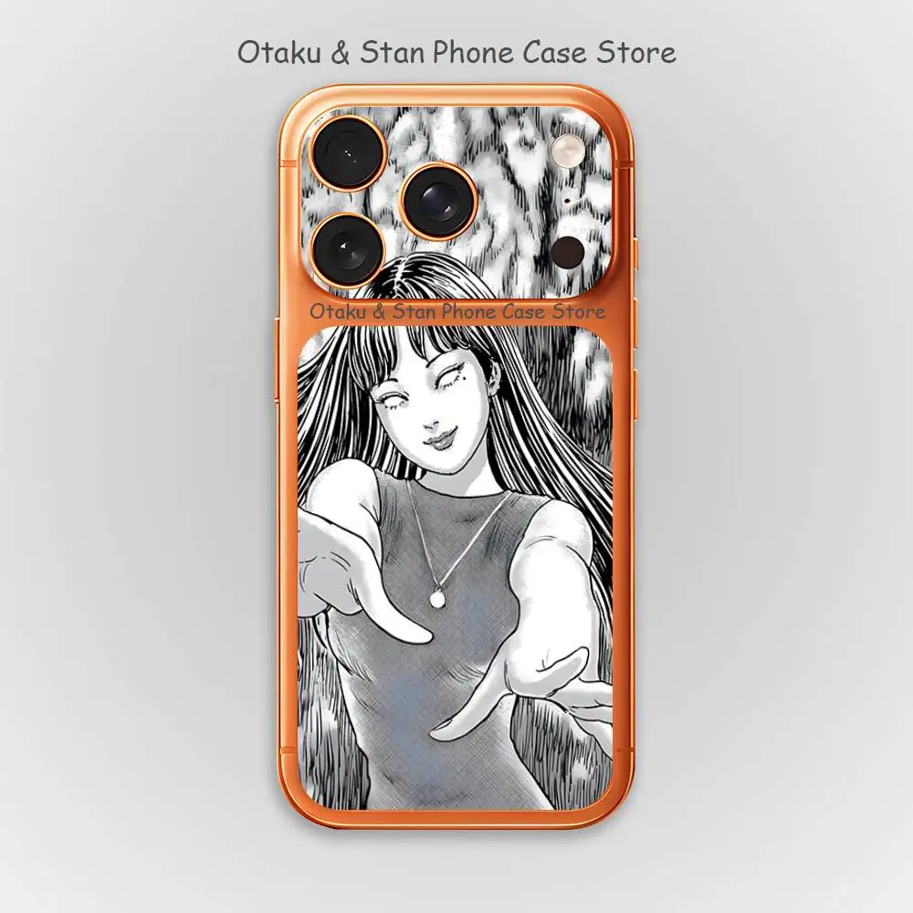Фото Защитная пленка J-Junji Ito M-manga для объектива iPhone 17 Pro Max, защитная пленка для задней панели телефона. №2