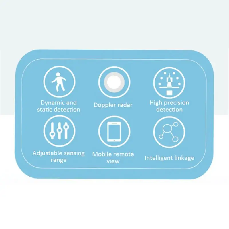 Умный детектор присутствия человека Tuya датчик обнаружения доплеров