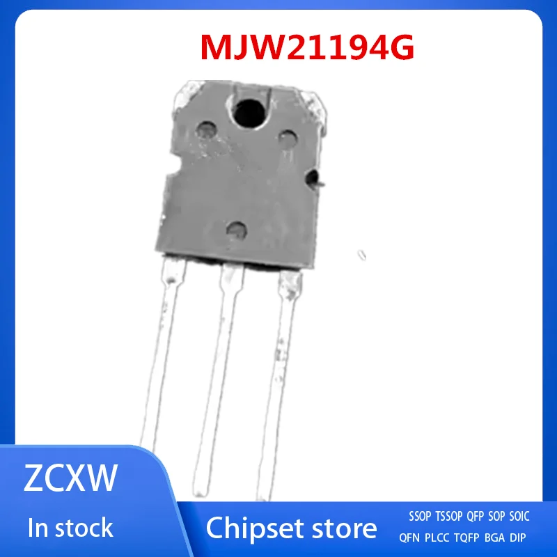 10 пар MJW21193 MJW21194 MJW21193G MJW21194G TO-247 15A 250V 200W