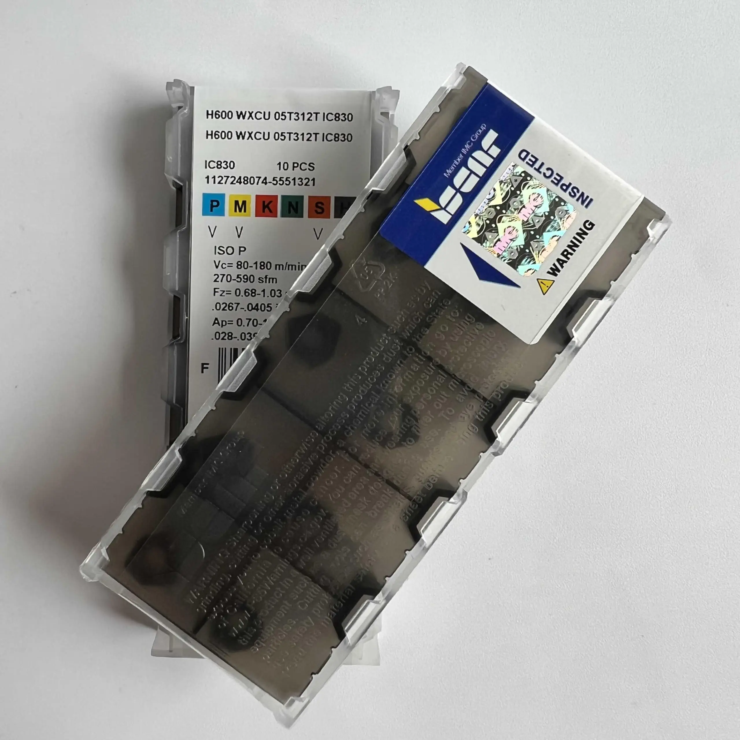 H600WXCU05T312T IC830/Оригинальное лезвие из сплава с ЧПУ 10 шт.