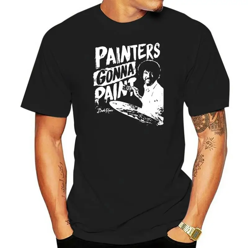 

Футболка Мужская/Женская/Мужская, воздухопроницаемая рубашка с принтом Боба Росса