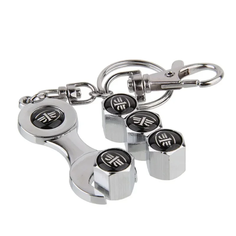 Автомобильный Стайлинг колпачки для штока клапана с брелком FAW Besturn B50 B70 X80 Jinn Oley V2