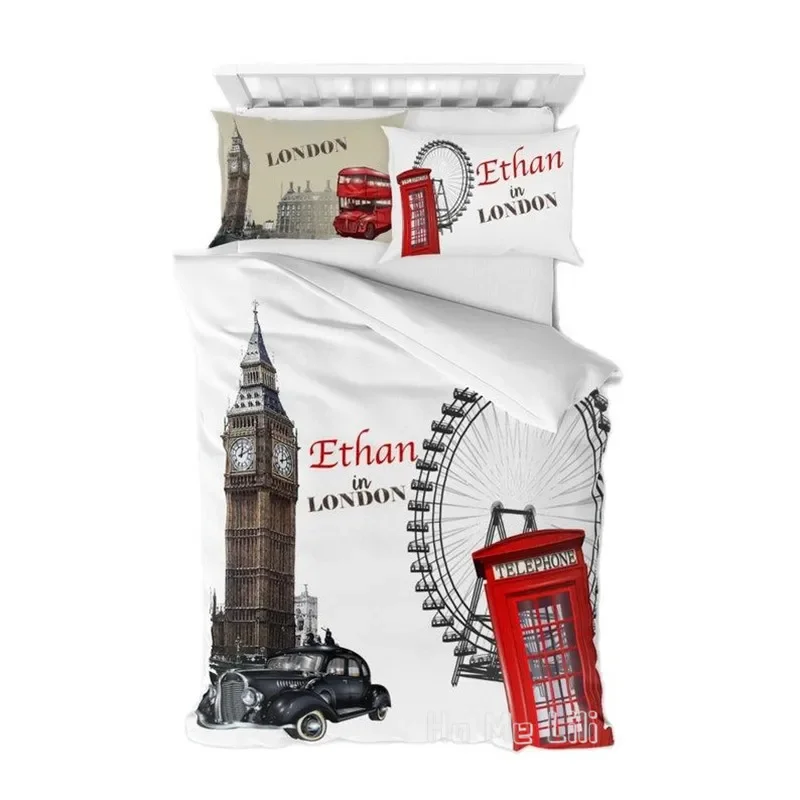 London By Ho Me Lili Пододеяльники из полиэстера комплект 2/3/4 штук