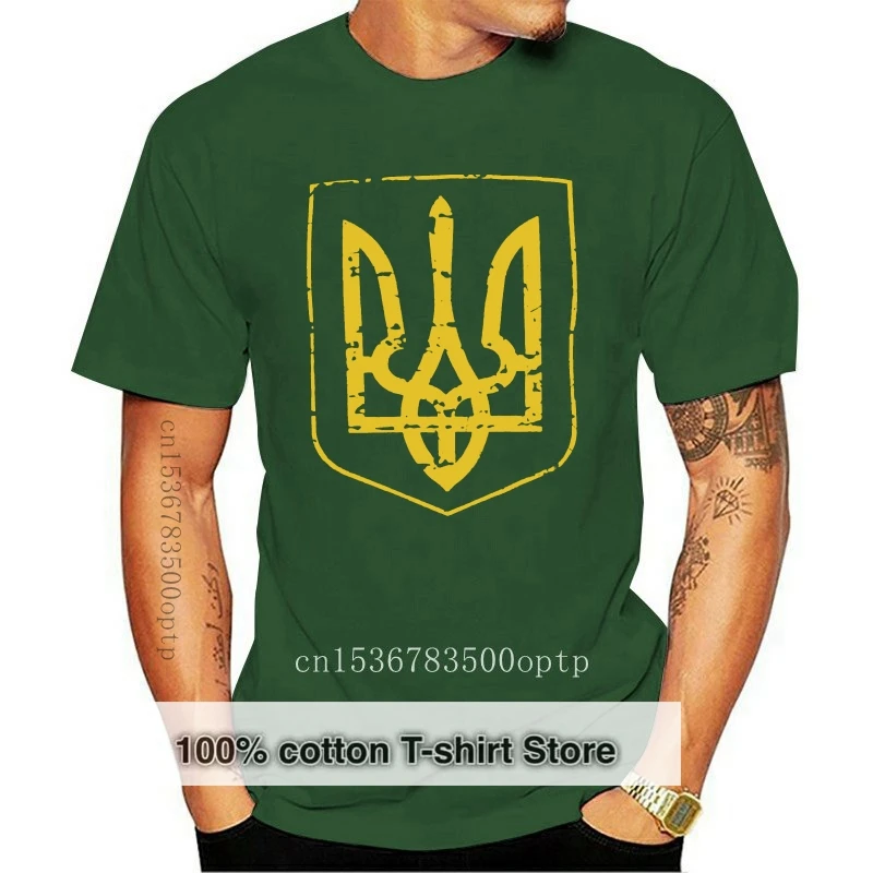 

Модная украинская Винтажная футболка с графическим рисунком, Мужская классическая
