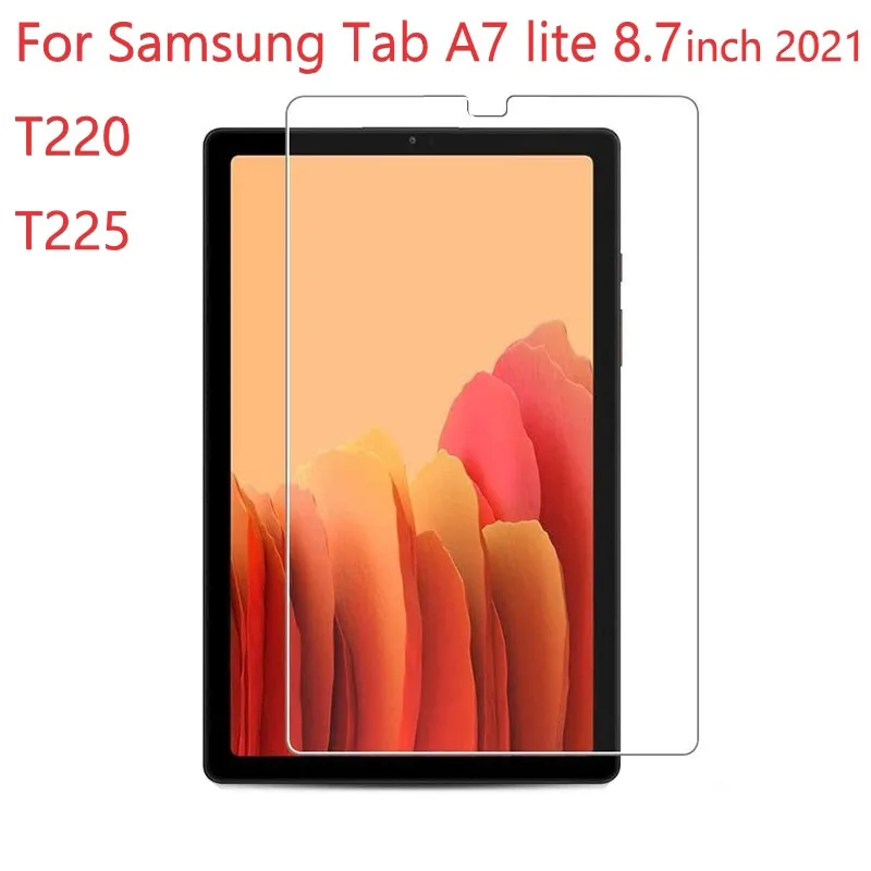 

Защитная пленка для Samsung Galaxy Tab A7 Lite SM-T225 T220, 8,7 дюйма, с защитой от царапин, твердость 9H, закаленное стекло для планшета 2021