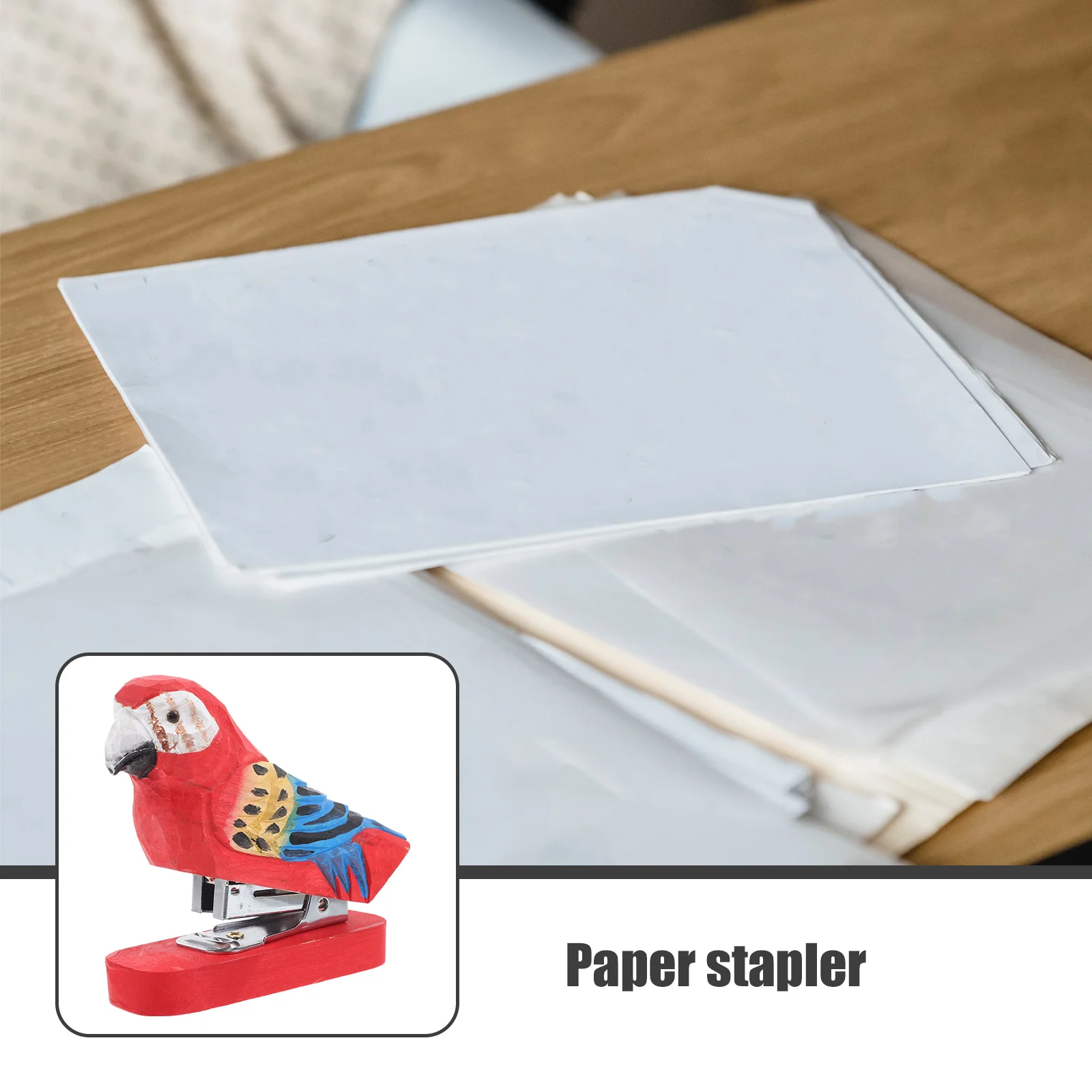 Настольный степлер аксессуары милая фотография маленький офисный файл декор