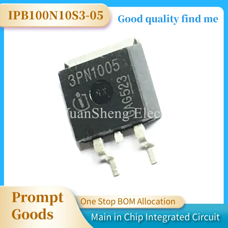 10 шт./лот IPB100N10S3-05 3PN1005 новый запас TO-263