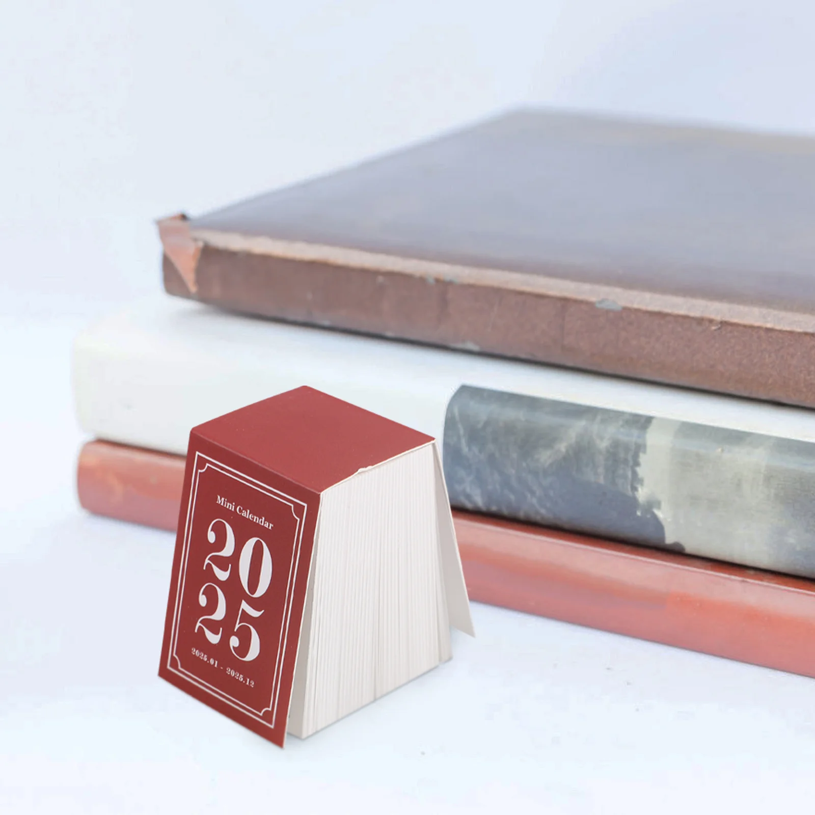 Повседневный календарь со снятием 2025 палатки календари ретро мини-Декор