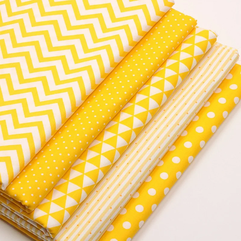 

Yellow Lemon Cotton Twill Fabric Children Dress Cloth DIY Sewing Skirt Material Hometextile Clothes 160cm Wide Sold By Meter