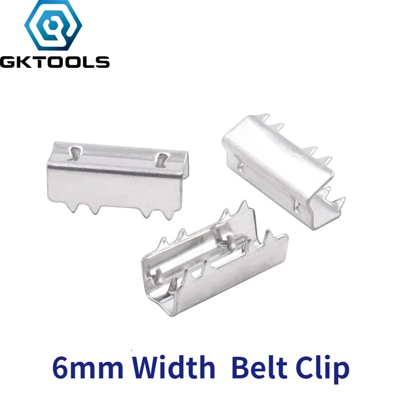 

Синхронный ременной зажим для 3D-принтера Openbuilds, пилообразный зуб из нержавеющей стали шириной 6 мм, 10 шт.