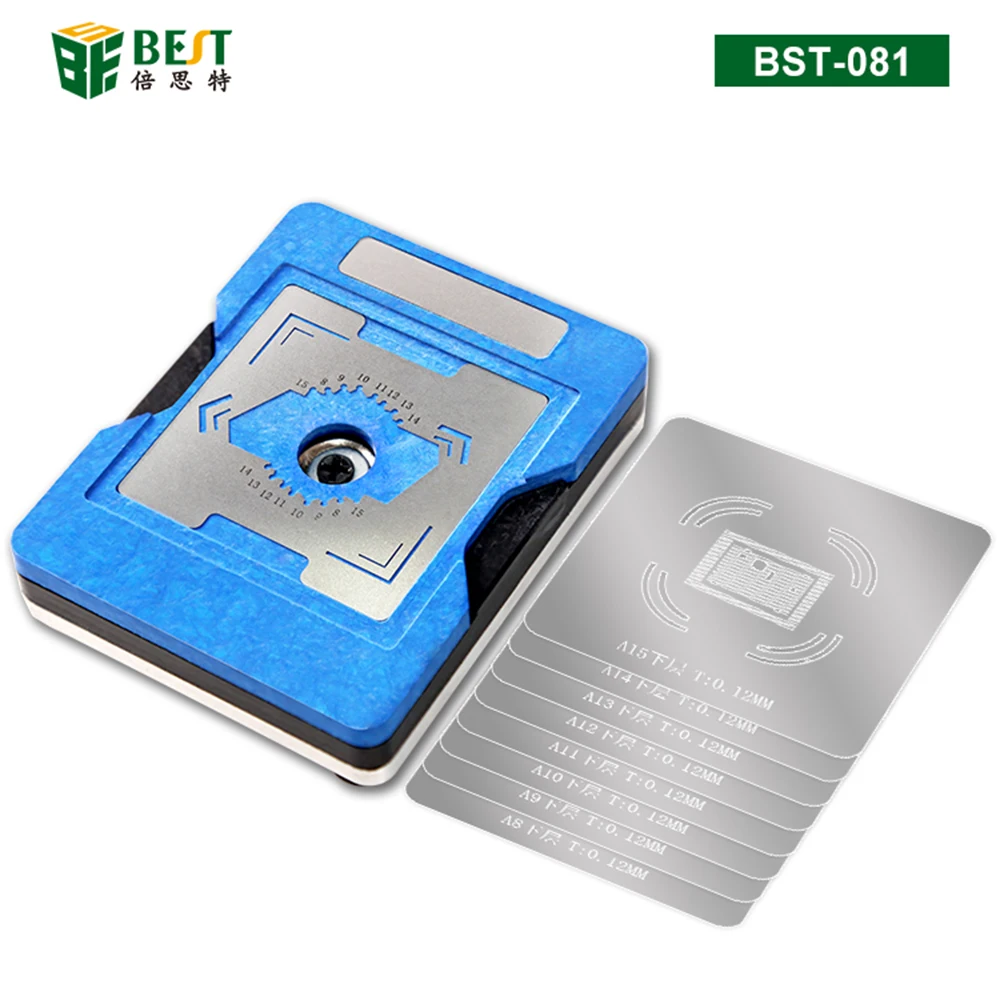 Универсальная Магнитная Платформа-трафарет для процессора для iPhone A8/A9/A10/A11/A12/A13/A14/A15