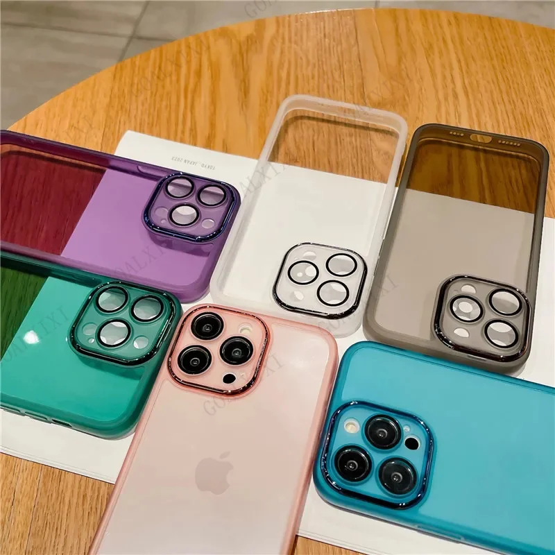 Мягкий силиконовый прозрачный чехол для iPhone 16 15 Pro Max Plus 14 13 12pro 11 XR Xs 8 7pls