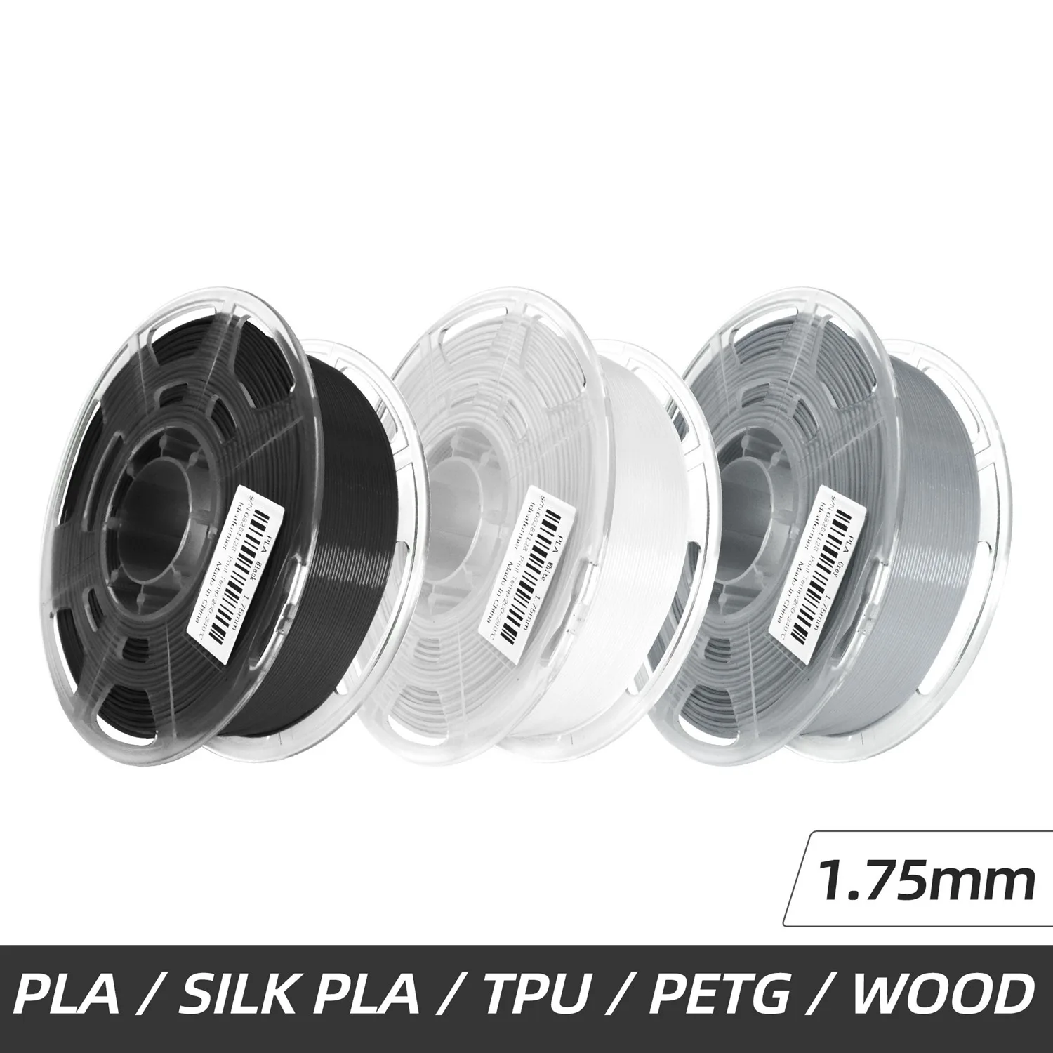3D Printer Consumables PLA High Purity 1.75mm Printing Filament Translucent 1KG FDM Wire Blue | Компьютеры и офис