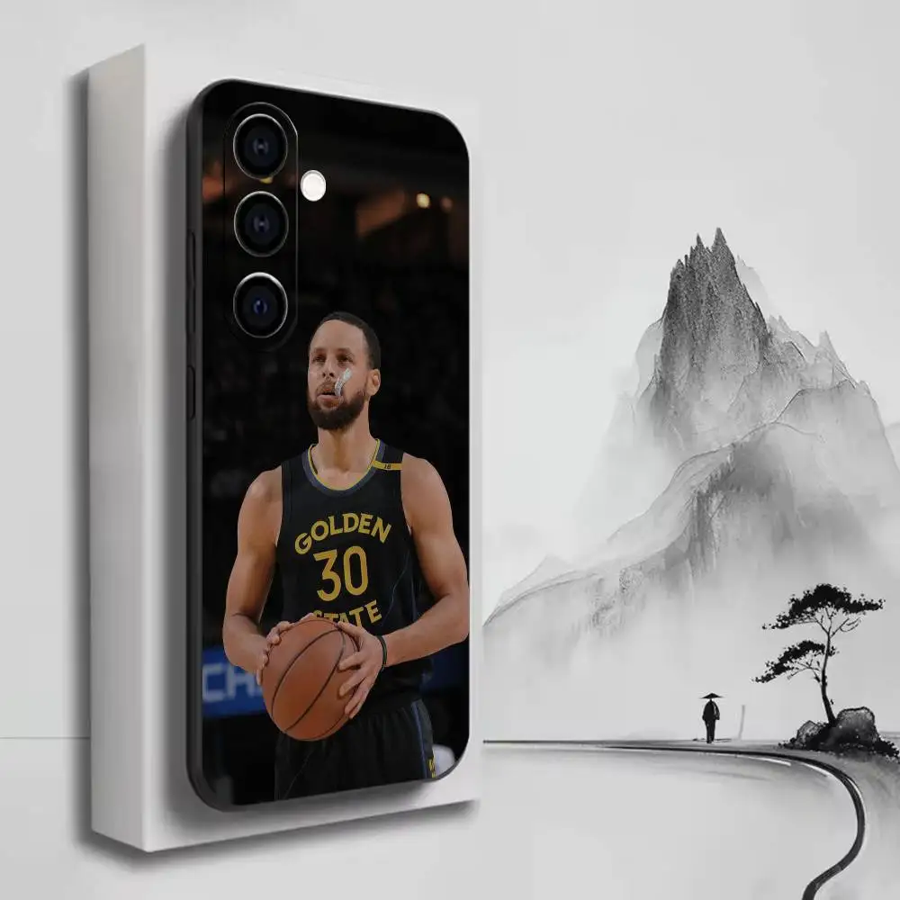 Фото Чехол для телефона SC-S-Stephen Curry Threezus для Samsung A72, A53, A71, A70, A52, A73, A51, силиконовый, черный, мягкий №5