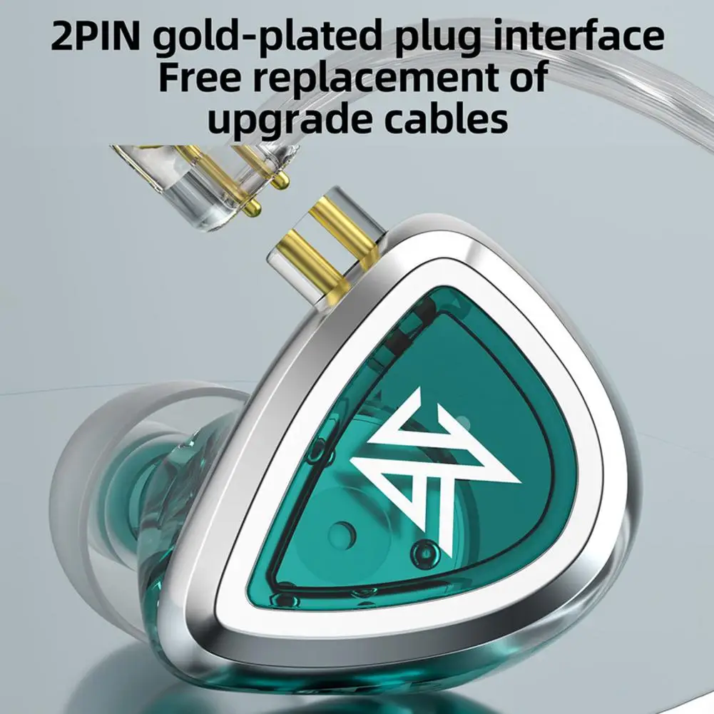 

KZ-EDA практичные наушники-вкладыши с защитой от помех, широкая совместимость с объемным звуком, проводные наушники-вкладыши со съемным кабел...