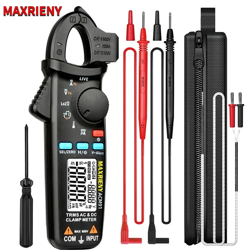 

Цифровой мультиметр MAXRIENY, Амперметр для измерения напряжения и емкости, AC/AC