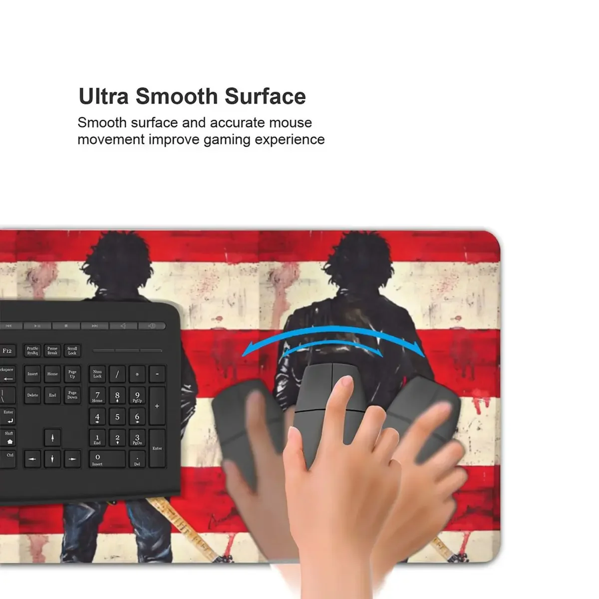 Bruce Springsteen Large Mouse Pad Computer Keyboard Mat Gamer PC Laptop Desk Office Accessories Table Mats |