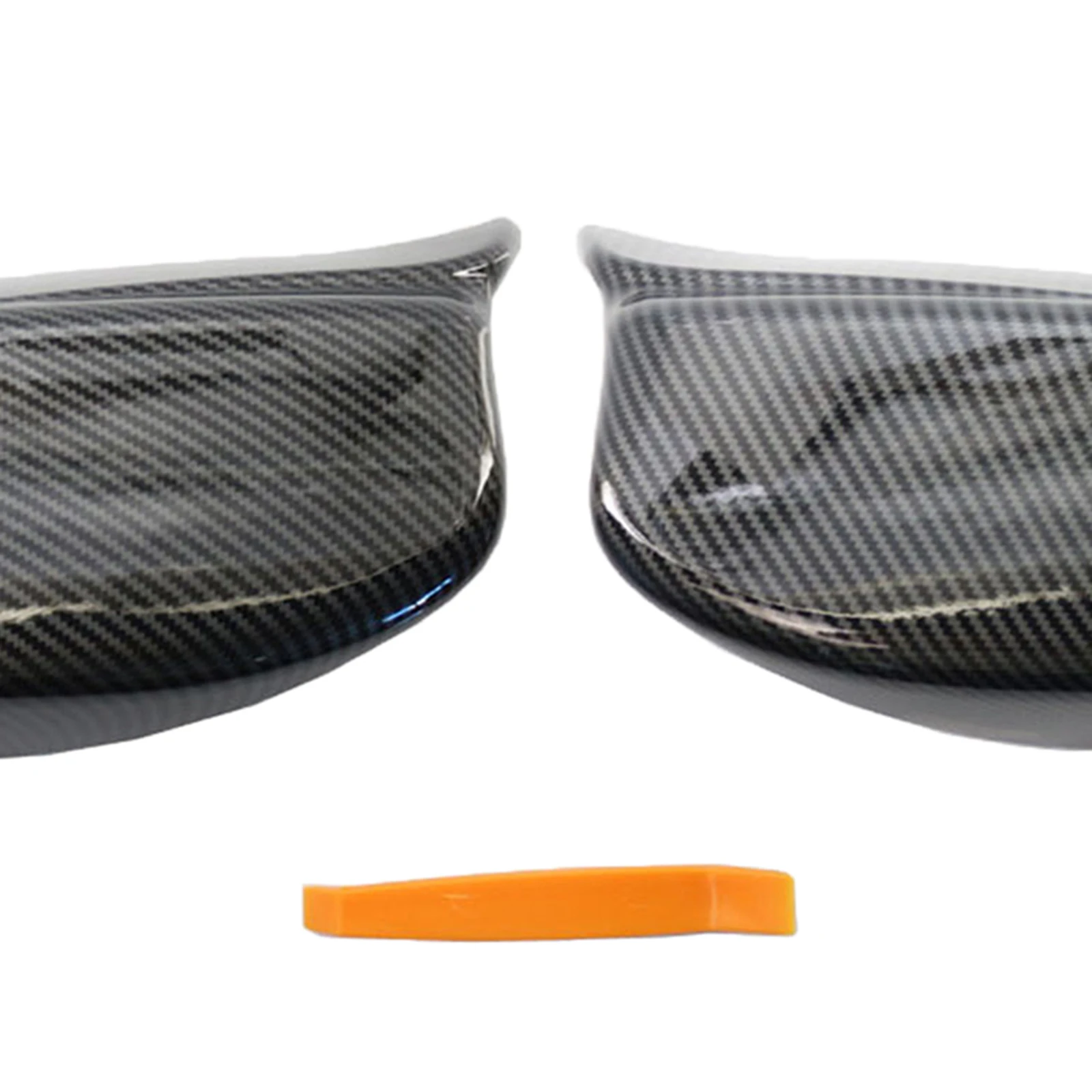 

Боковые зеркальные крышки колпачки подходят для E60 5 серии 2004-2007 Pre-facelift