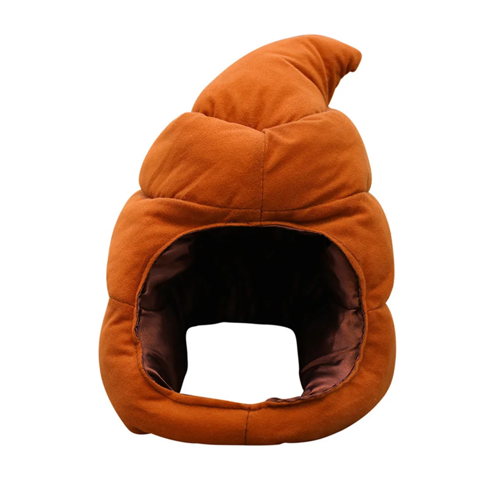 

Женская стильная шляпа-какашка, милая хлопковая шляпа, Очаровательное украшение для головы