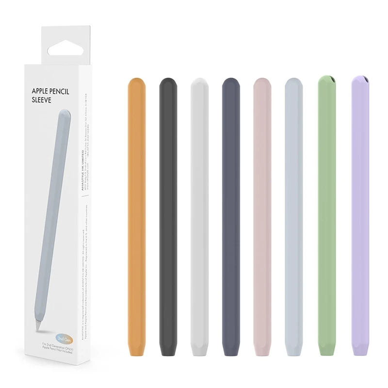 

Для apple Pencil 2 Силиконовый планшет для сенсорного пера стилус мягкий защитный рукав C