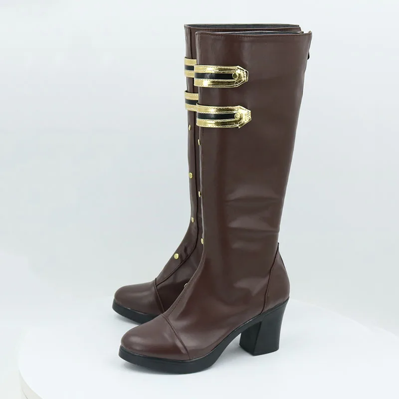 Обувь для косплея из искусственной кожи Хэллоуина